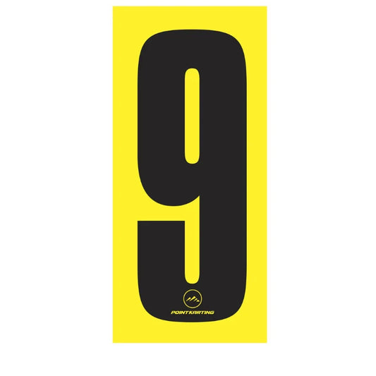 NUMBER STICKER 9
