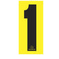 NUMBER STICKER 1